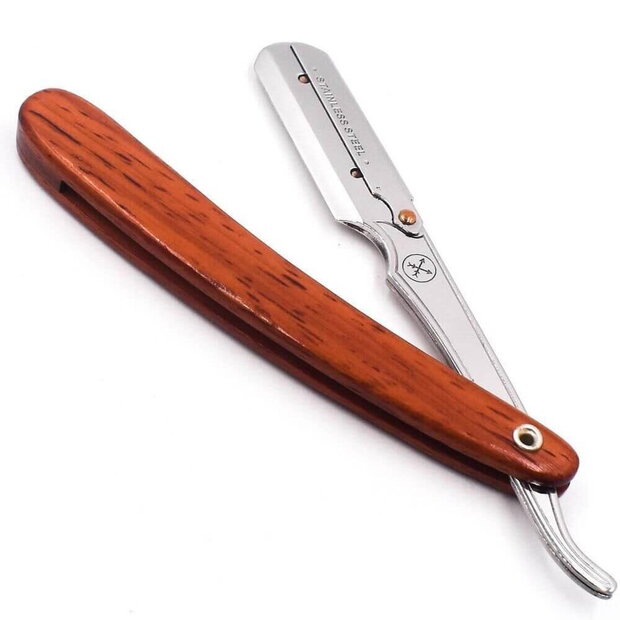 Parker straight razor SRRW light brown