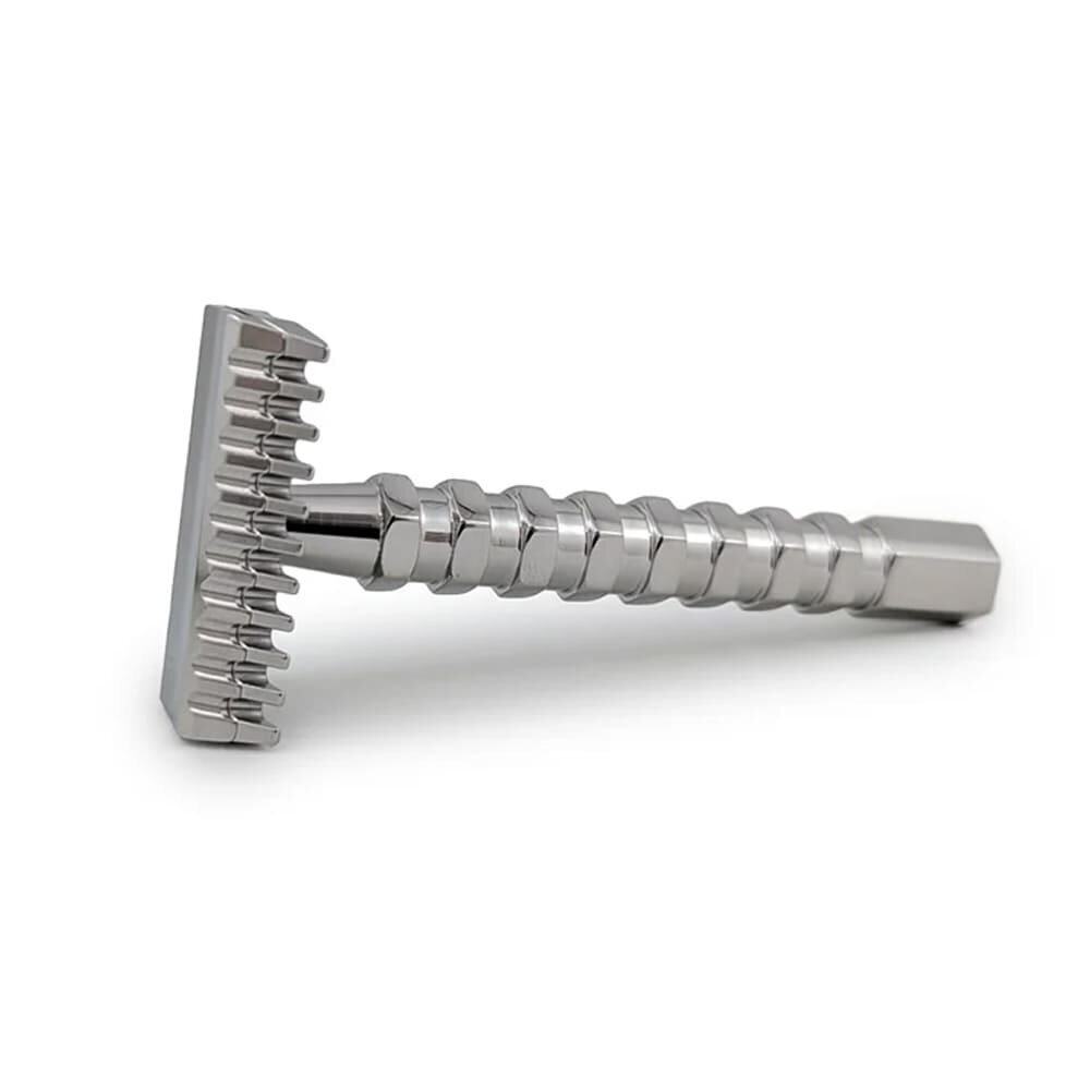 Razorock Daily Double Open Comb + Safety Razor Cyber SS 
