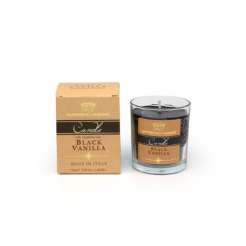 Saponificio Varesino Black Vanilla Candle 170g