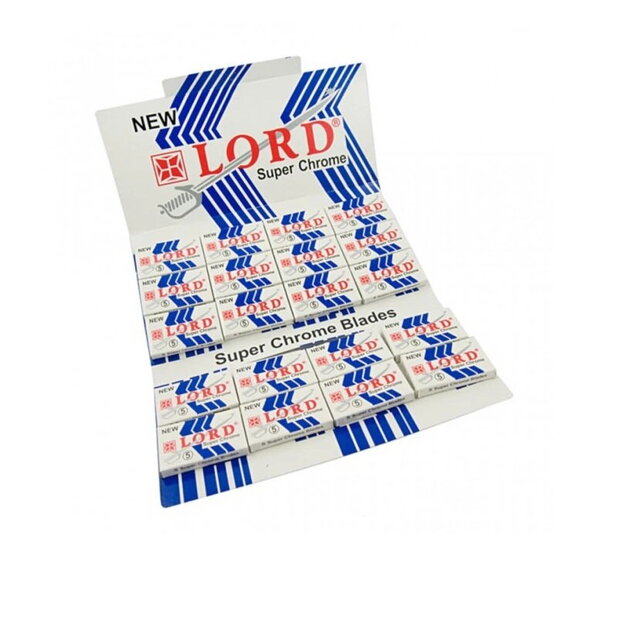 Лезвия для бритья Lord Super Chrome