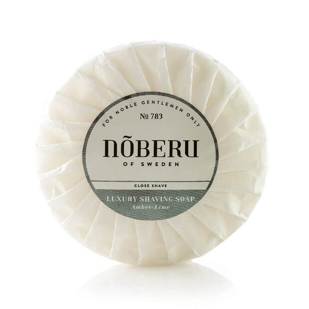 Noberu Of Sweden Amber Lime Shaving Soap 100gr