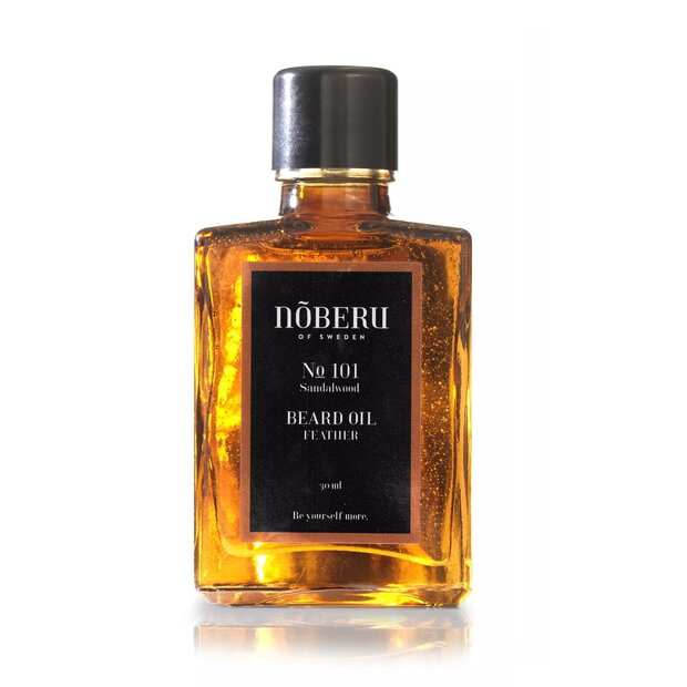 Noberu Of Sweden Sandalwood Feather Beard Oil 30ml