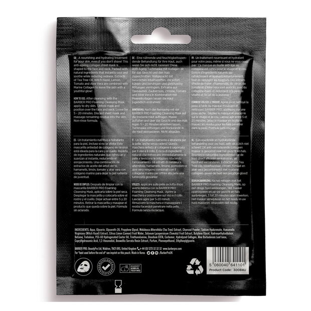 Barber Pro Post Shave Cooling Mask 30gr 