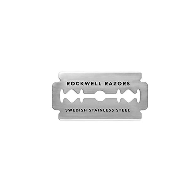 100 Rockwell Double-Edge Razor Blades 