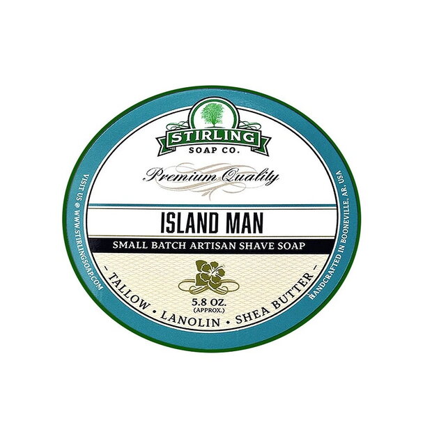 Мыло для бритья Stirling Island Man