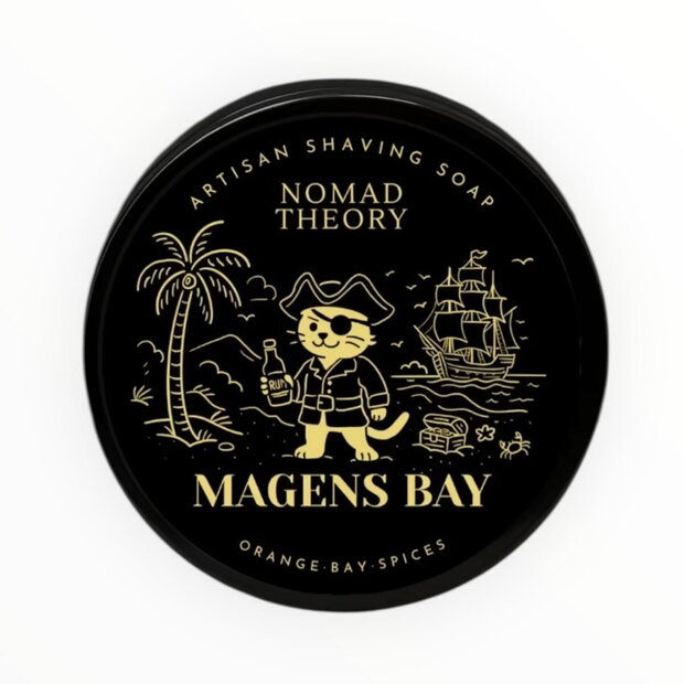 Nomad Theory shaving soap Magens Bay 150ml 