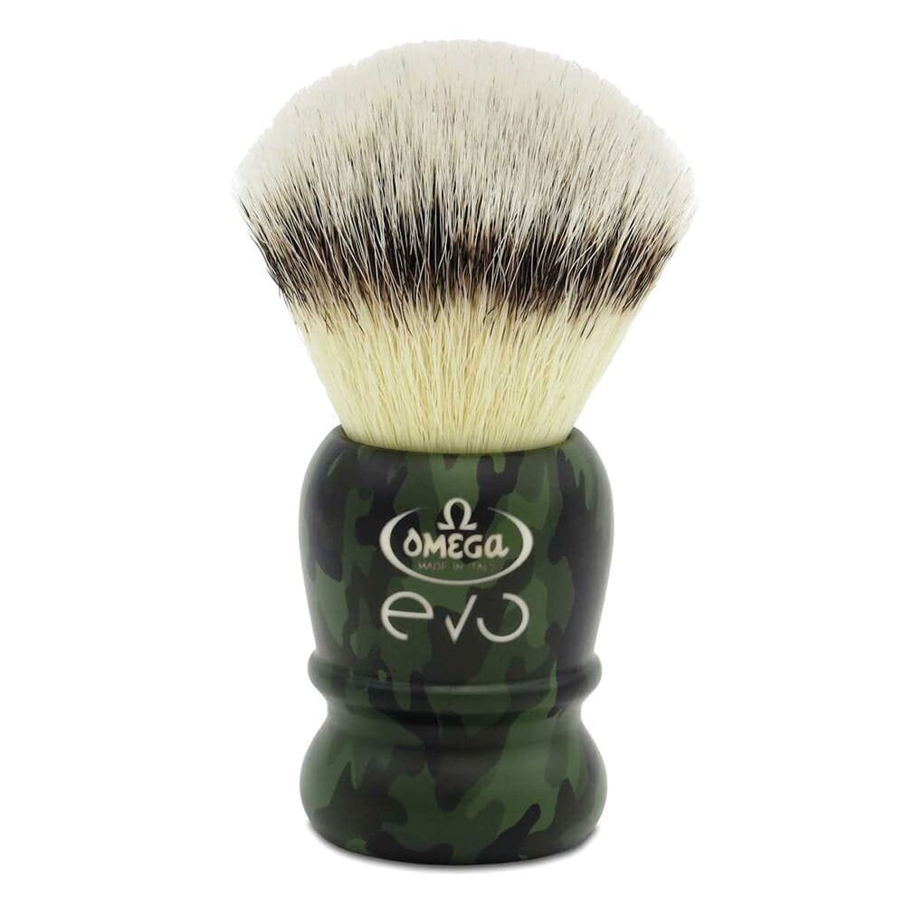 Omega shaving brush EVO 2.0 synthetic Kamo 