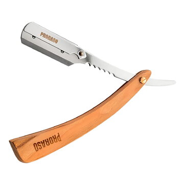 Proraso straight razor with interchangeable blades