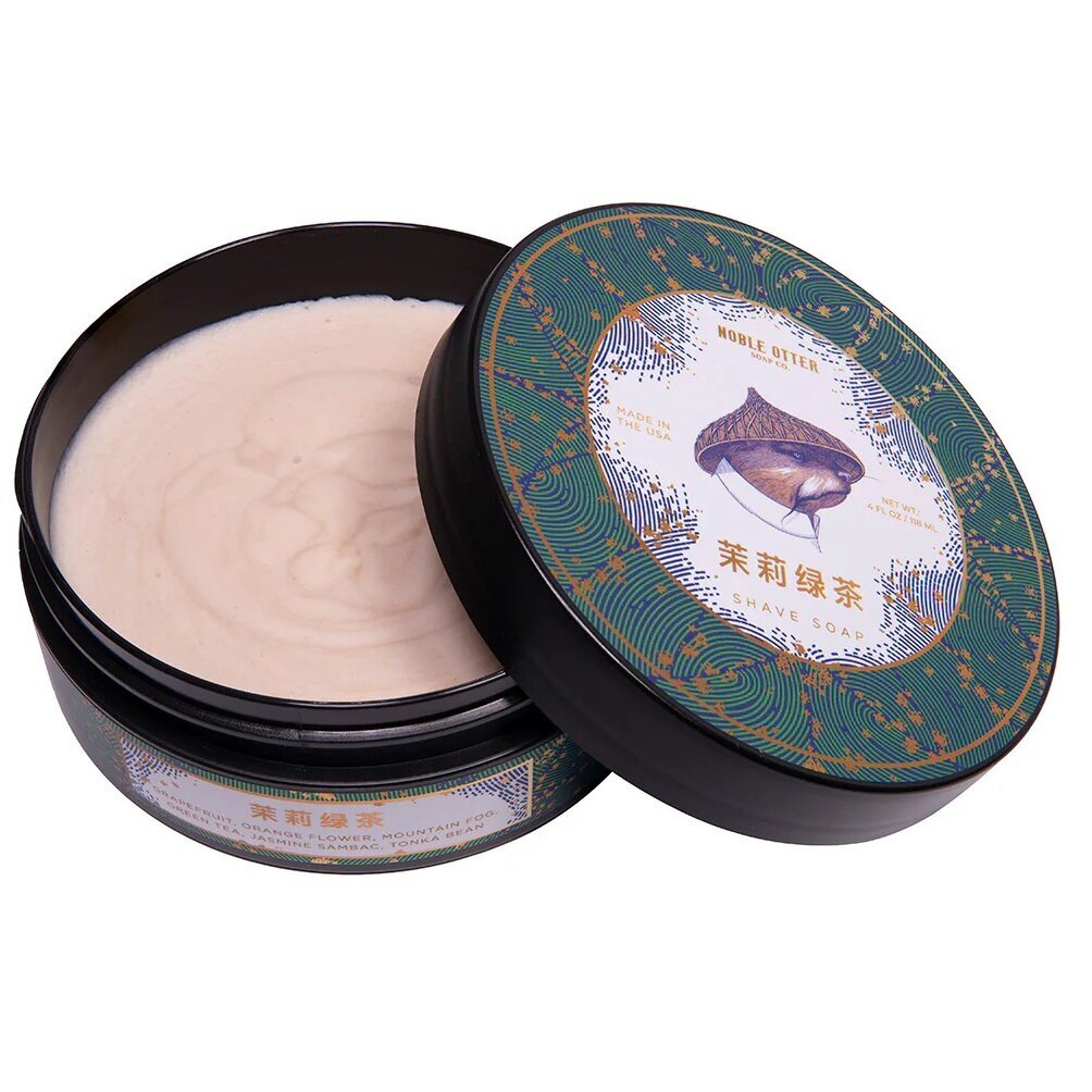 Noble Otter shaving soap Jasmine Green Tea 118ml 