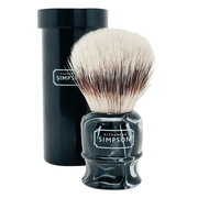 Дорожный помазок для бритья Simpson Highbury Faux Ebony Marble S: primary picture