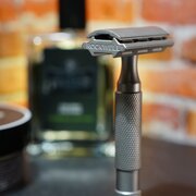 Rockwell 6S Classic Safety Razor Matte Stainless Steel