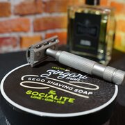 Rockwell 6S Classic Safety Razor Matte Stainless Steel