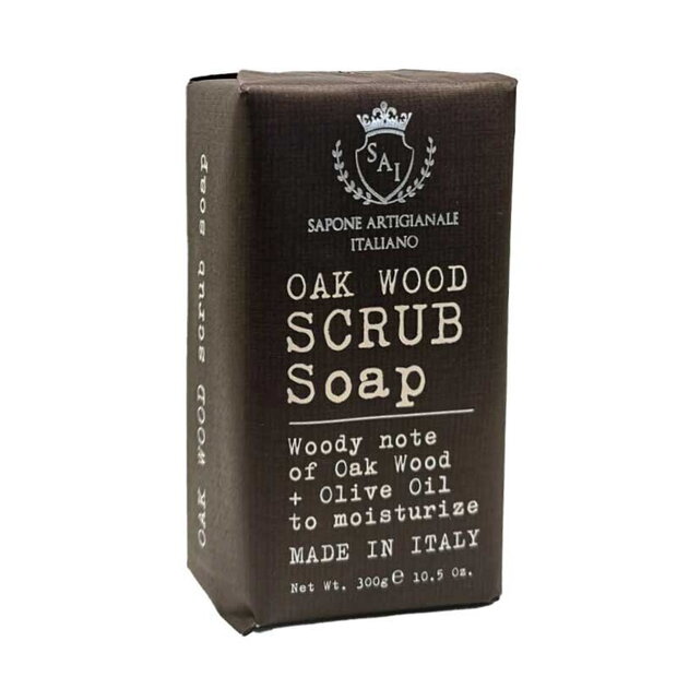 Saponificio Varesino Oak Wood - Paper Wrapped Soap 300g