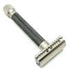 Parker Adjustable Safety Razor Open Comb - Satin Graphite 
