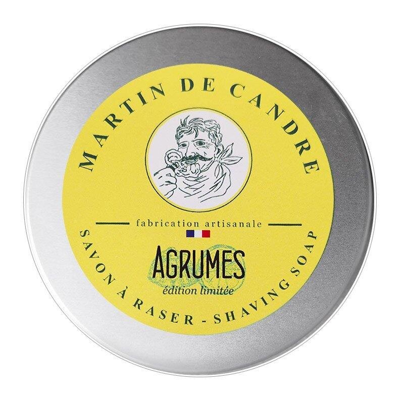 Martin De Candre shaving soap 200gr in bowl fragrance Agrumi 