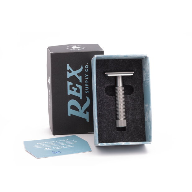 Rex Envoy safety razor 316 stainless steel- 104 
