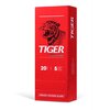 5 double edge razor blades stainless steel Tiger Superior 