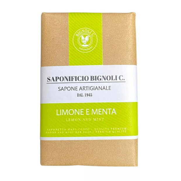 Мыло для душа Saponificio Bignoli Lemon and Mint