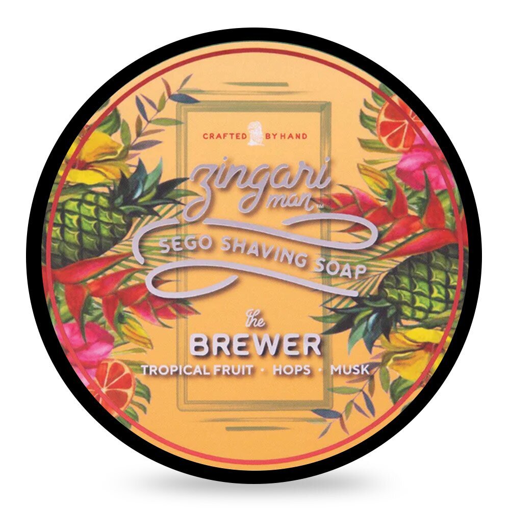 Zingari Man shaving soap The Brewer 142ml 