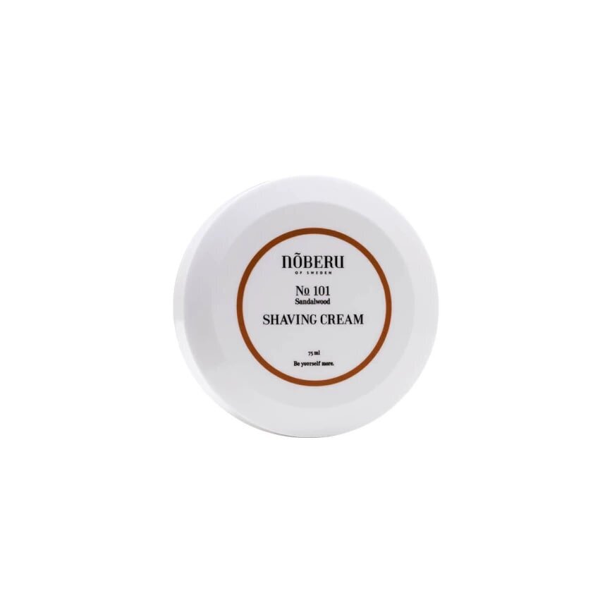 Noberu of Sweden Sandalwood Shaving Cream 75ml 