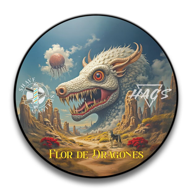 Мыло для бритья HAGS Flor De Dragones