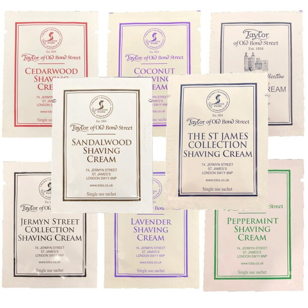 Taylor Of Old Bond Street Sandalwood Shaving Cream Sample 5ml 