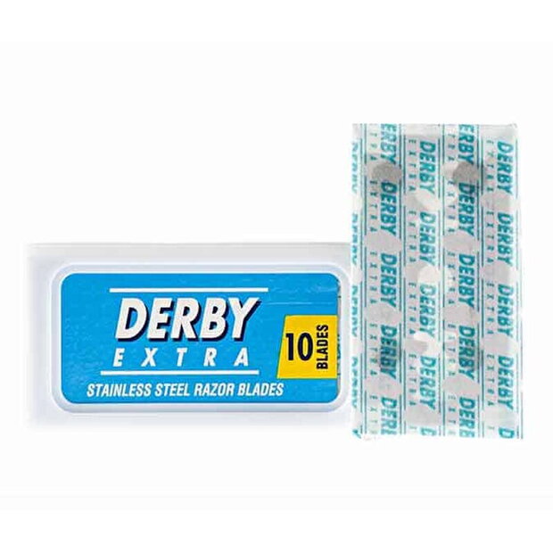 Derby Extra blue Double Edge 10 Blades