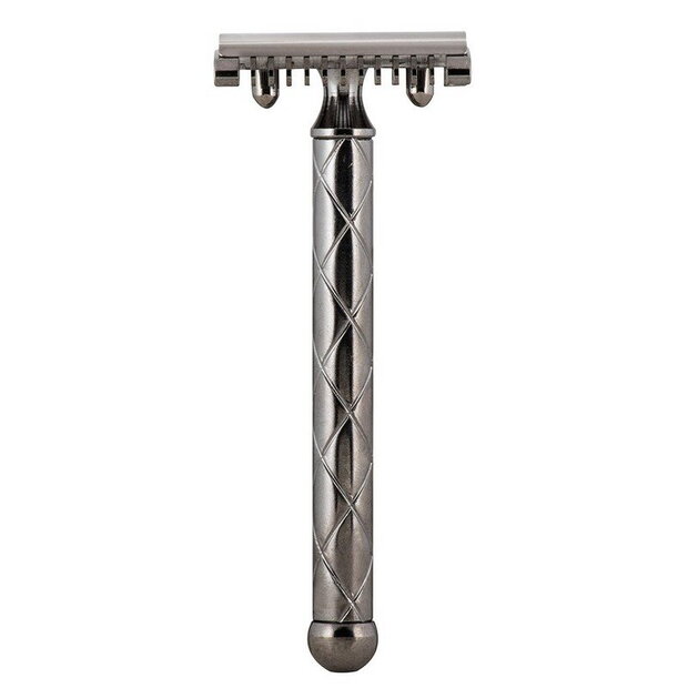 Fatip Double Edge Safety Razor Retro M/L Cromato Nero