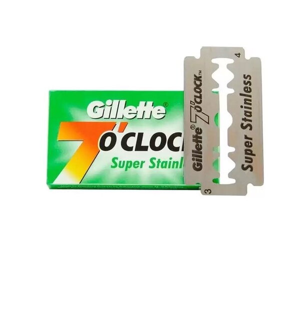 Лезвия для бритья Gillette 7 o'clock Super Stainless