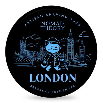 Nomad Theory shaving soap London 150ml