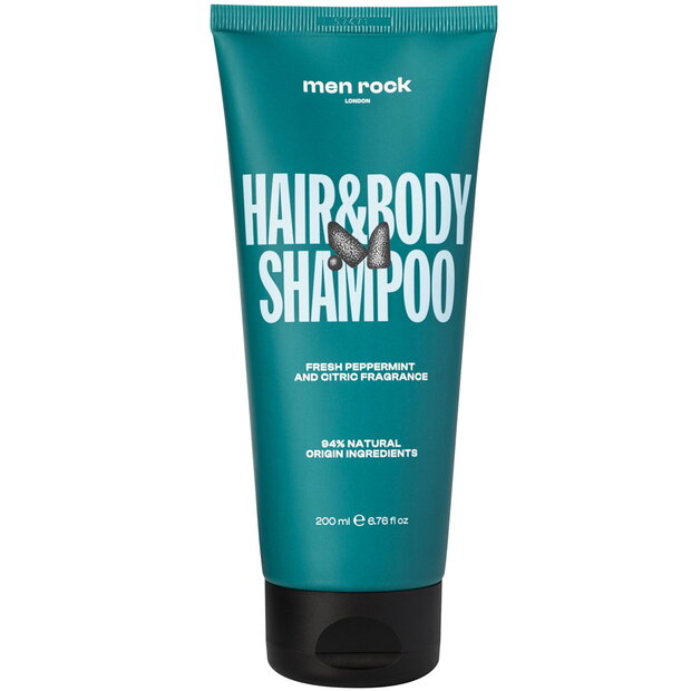 Men Rock Hair & Body Shampoo 200 ml