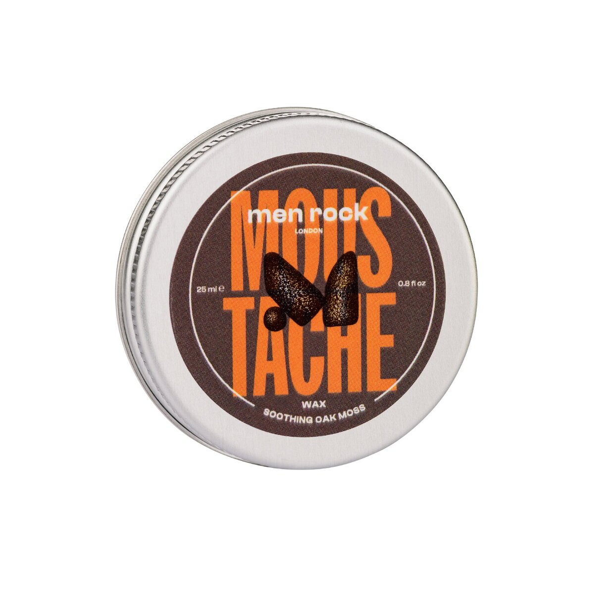 Men Rock Soothing Moustache Wax - Oak Moss, 25 ml 
