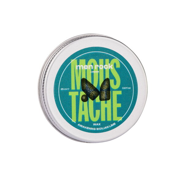 Воск для усов Men Rock Sicilian Lime and Caffeine