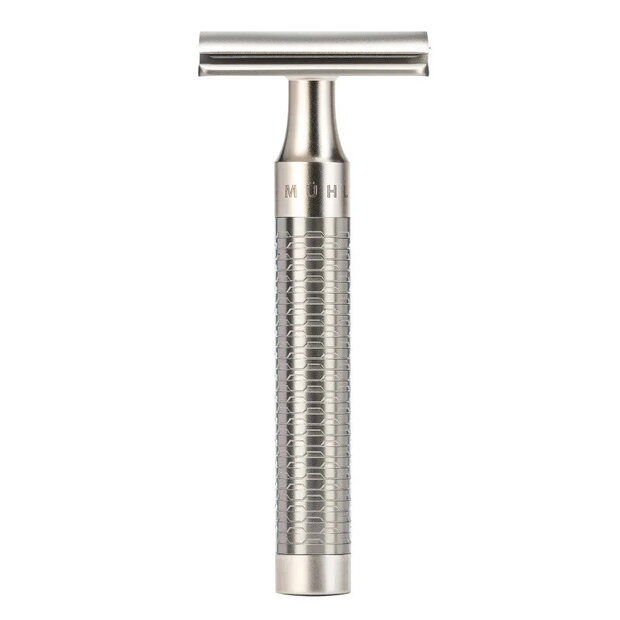 Muehle ROCCA - Pure Badger Shaving brush, safety razor, and stand set