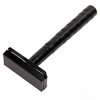 Henson Shaving Jet Black Aluminum Medium Safety Razor
