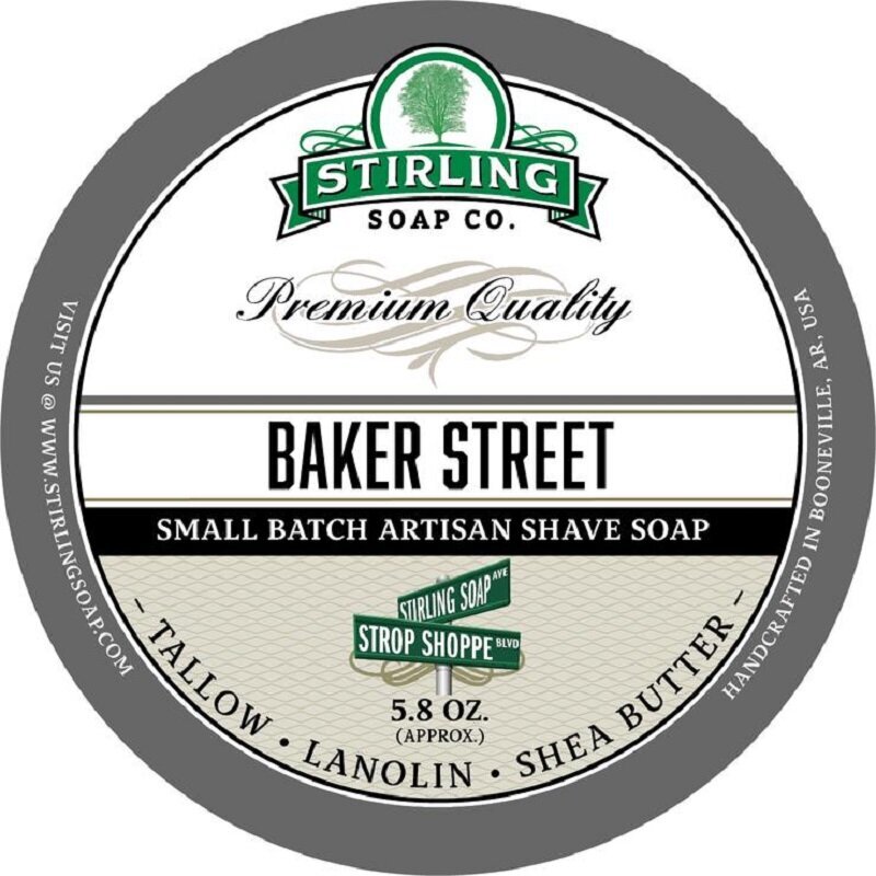 Stirling Shaving Soap Baker Street 170ml 