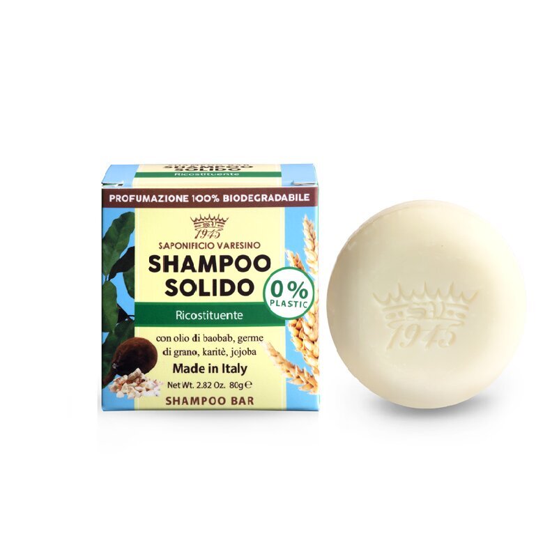 Saponificio Varesino Solid Shampoo 80gr. Restorative 