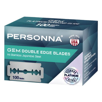100 razor blades double edge Personna GEM