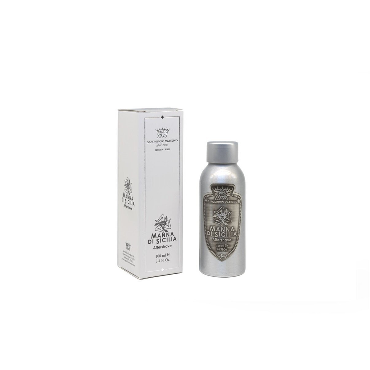 Saponificio Varesino After Shave Manna 100ml - in aluminium bottle 