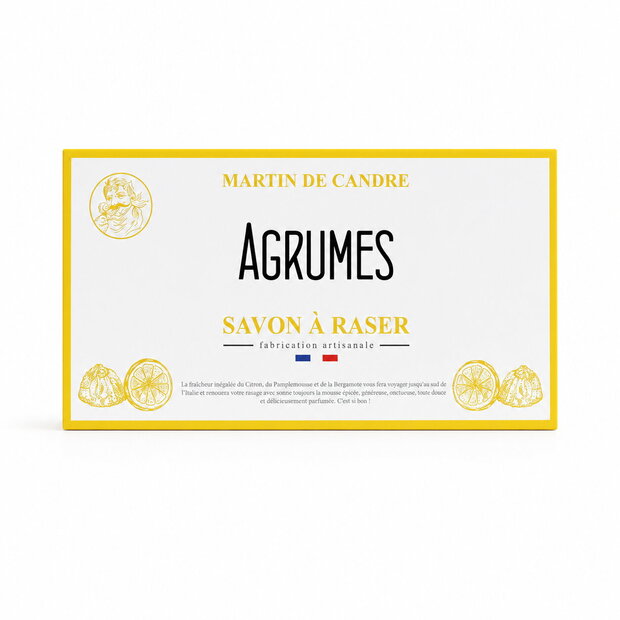 Конверт с мылом для бритья Martin de Candre Agrumes