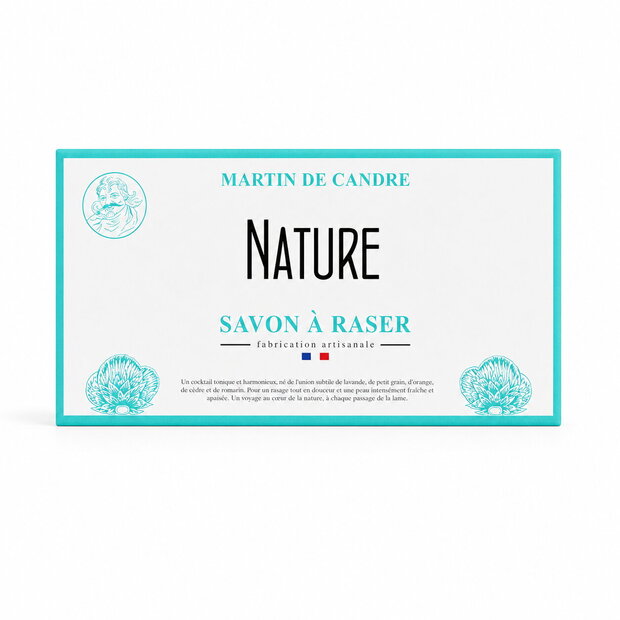 Конверт с мылом для бритья Martin de Candre Nature
