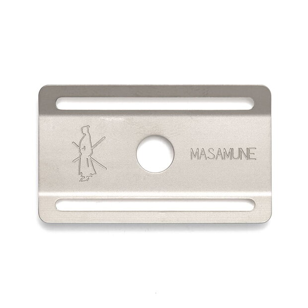 Tatara replacement plate closed comb stainless steel Masamune Matte