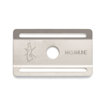 Tatara replacement plate closed comb stainless steel Masamune Matte