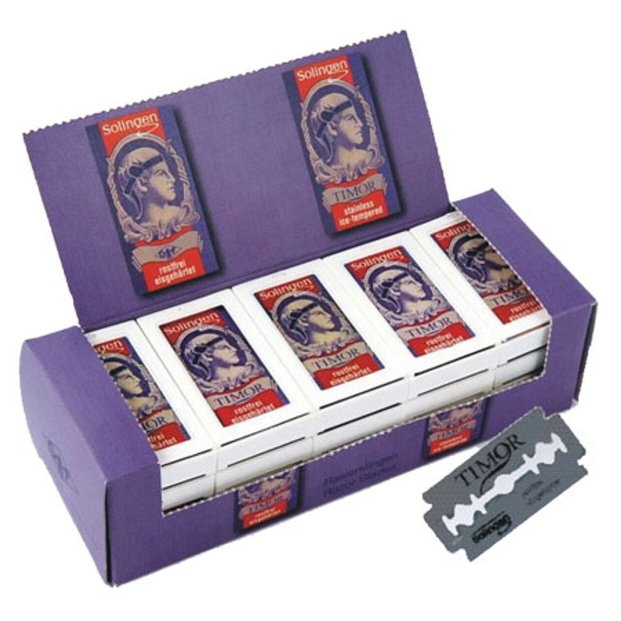 Timor 200 Double Edge Razor Blades 