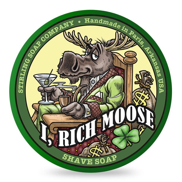 Мыло для бритья Stirling I, Rich Moose