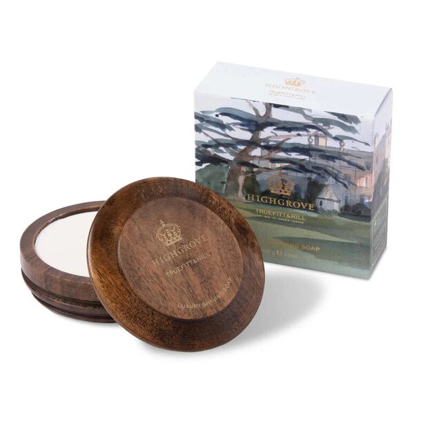 Truefitt & Hill Highgrove Shaving Soap in Wooden Bowl 99gr
