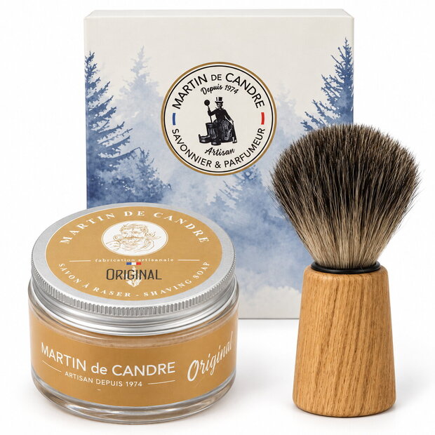 Дорожный набор для бритья Martin de Candre Noël Original