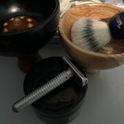 Ciotola da Barba in legno di Ulivo