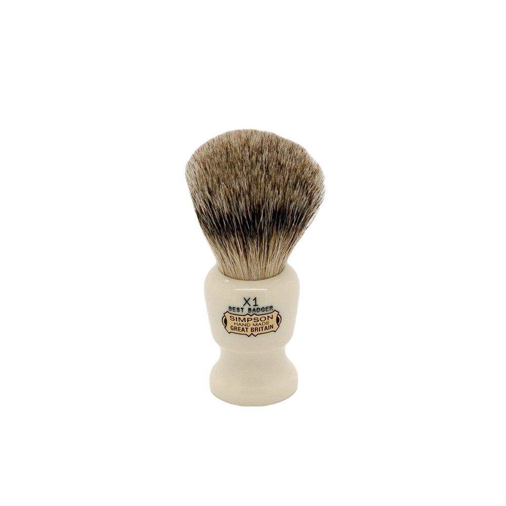 Simpsons Commodore X1 Best Badger Shaving Brush 