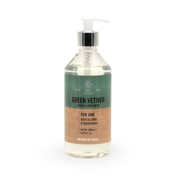 Мыло для рук и тела Saponificio Varesino Green Vetiver
